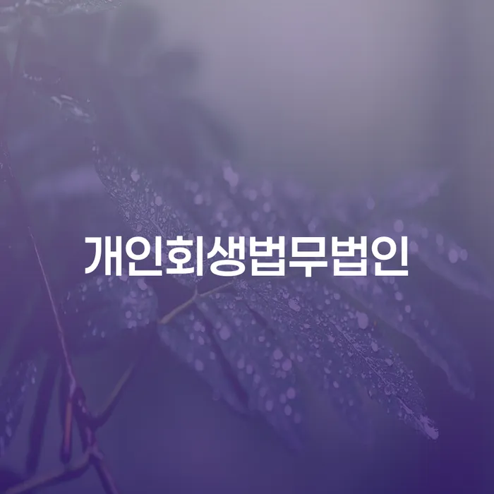 빚독촉 개인회생 제도 지금알아보기