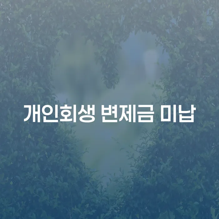 개인회생신청절차 워크아웃 신청장점