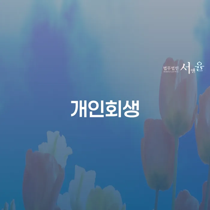 개인회생개인파산 빚갚는 방법 잘 하는 변호사