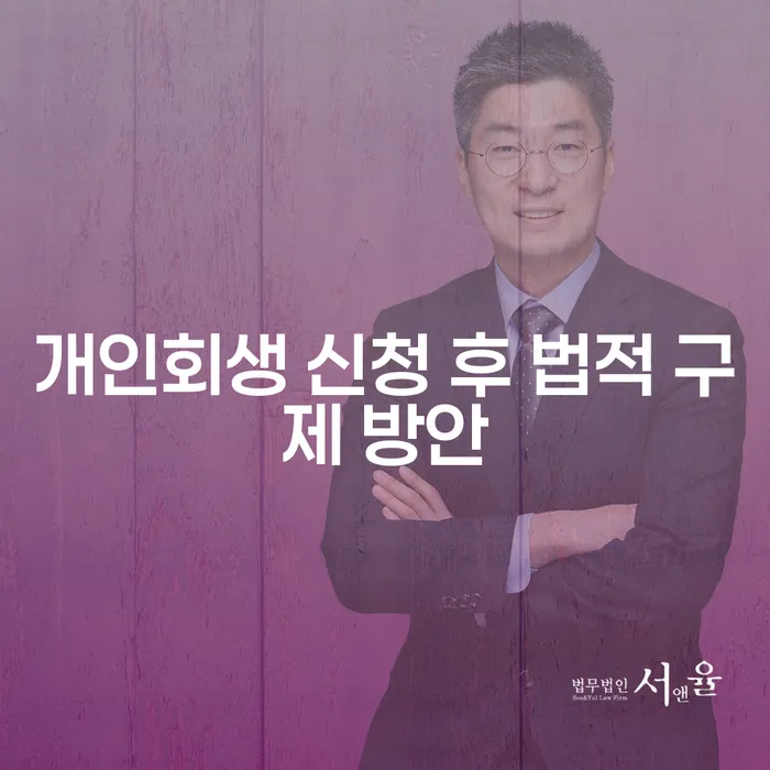 개인회생 신청 후 법적 구제 방안은 무엇인가요?