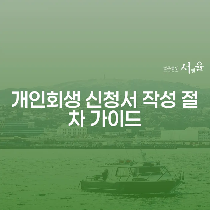 개인회생 신청서 작성 절차 가이드를 어떻게 시작할까요?