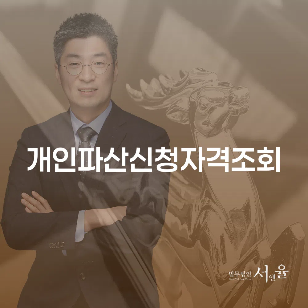 개인파산 신청과 자격 조회의 모든 것
